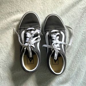 Grey  vans